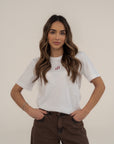 BURGUNDY T-SHIRT