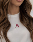 BURGUNDY T-SHIRT